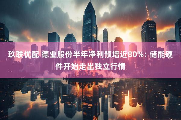 玖联优配 德业股份半年净利预增近80%: 储能硬件开始走出独立行情